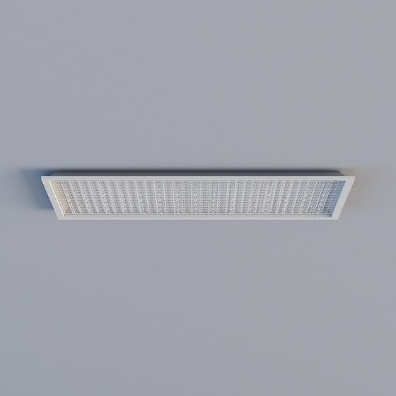 Minimalist Ceiling Vent 3D model
