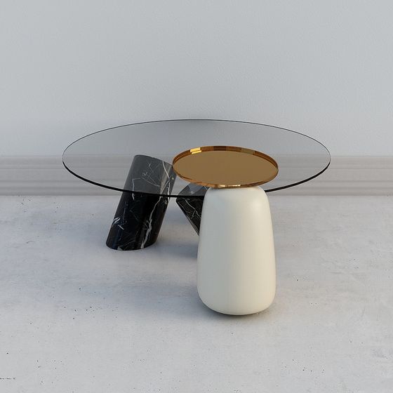 Urban Corner Side Table 3D model