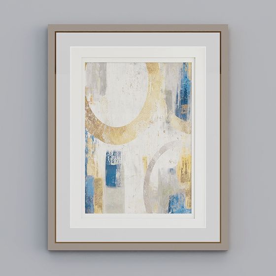 Abstract Art 3D Model for Creative Projects