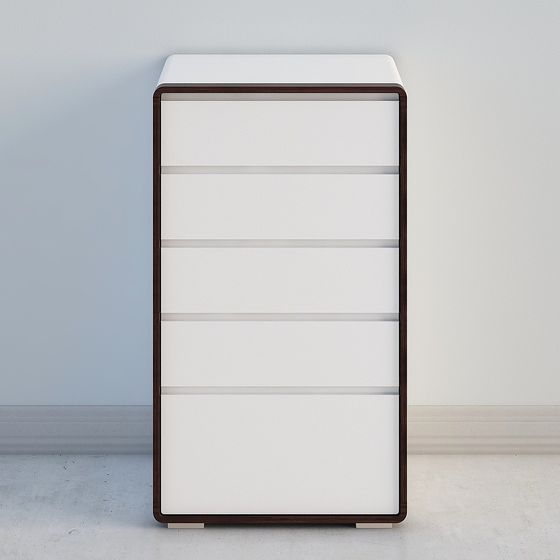 City Window Storage Cabinet 3D model