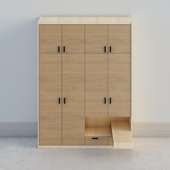 Urban Storage Cabinet 3D model