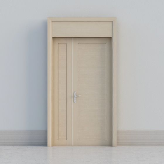 Minimalist Door 3D model