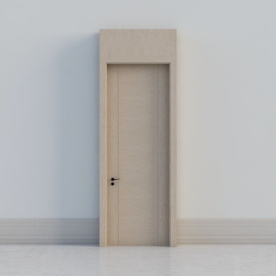 Minimalist Door 3D model for Modern Designs