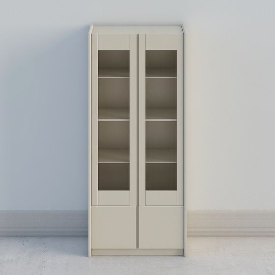 Urban Bookshelf 3D model for Contemporary Spaces