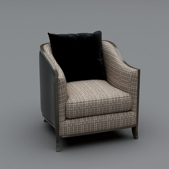 Urban Comfort Sofa Chair 3D model