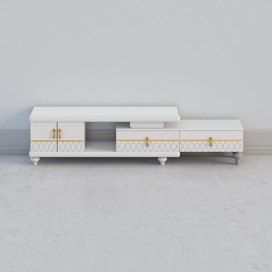 Urban Elegance Media Console 3D model