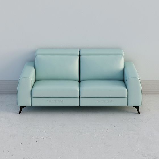 Stylish Poesy Sofa 3D model for Contemporary Spaces