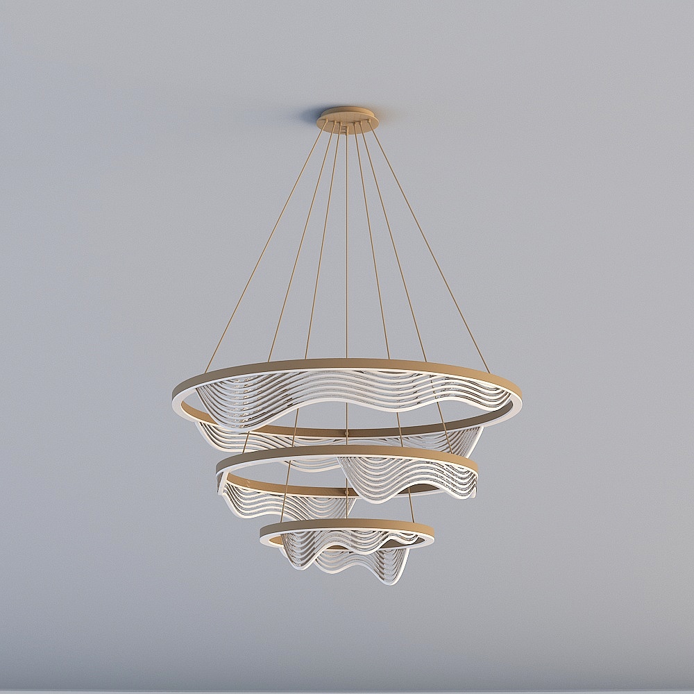 New Chinese metal chandelier 2