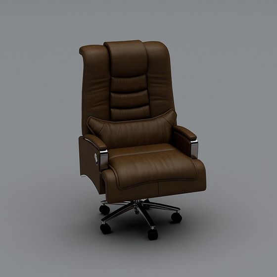 Elegant Business Chair 3D model for Modern Offices