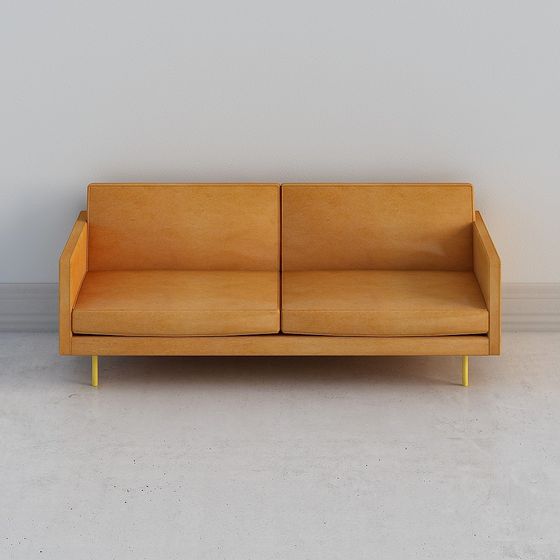 Urban Comfort 3D model Sofa for Modern Interiors