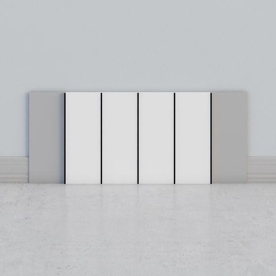 Urban Panels 3D model for Modern Architecture