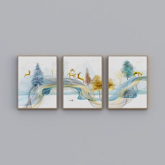 Forest Song Low Poly 3D Model