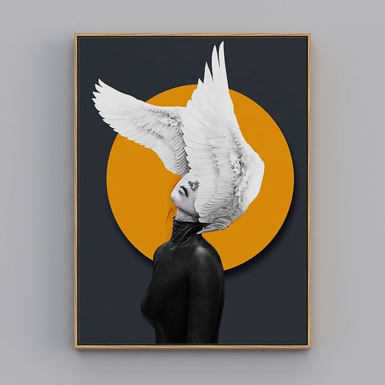 Wings of the Soul 3D Model for Creative Projects