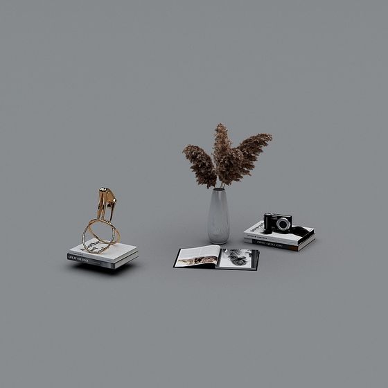 Stylish Desk Corner 3D model