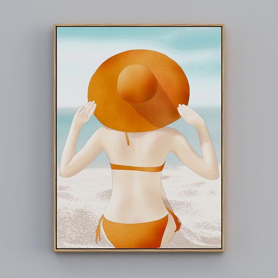 Beach Bliss 3D model