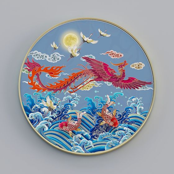 Sky Dance Low-Poly 3D Model