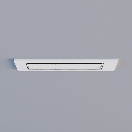 Minimalist Ceiling-mounted Light Fixture 3D model