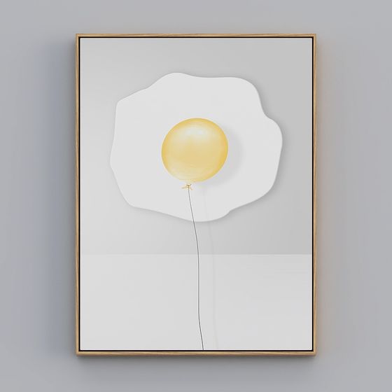 Floating Dreams 3D Model Art