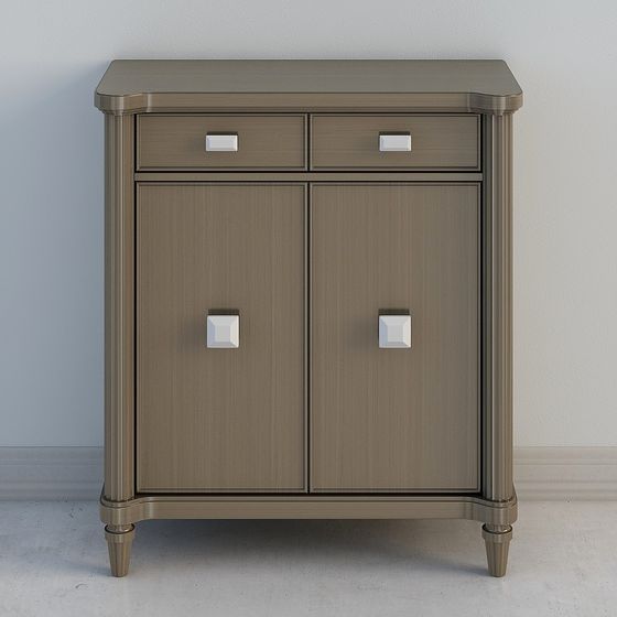 Elegant 3D Model Cabinet for Modern Interiors