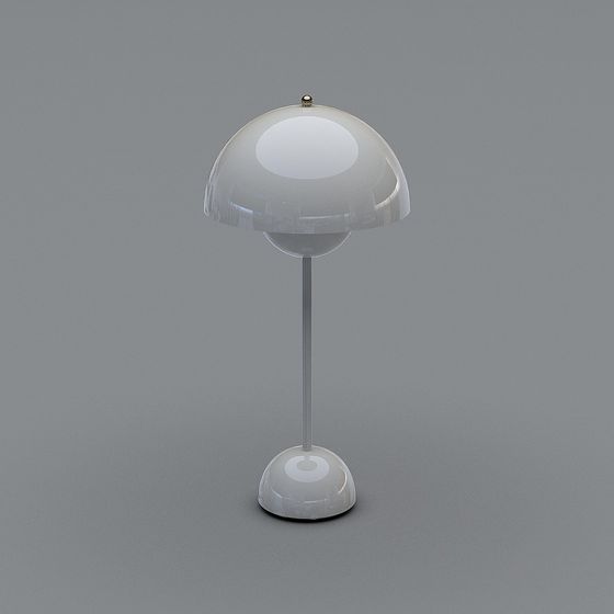 Stylish Mushroom Lamp 3D model for Creative Projects