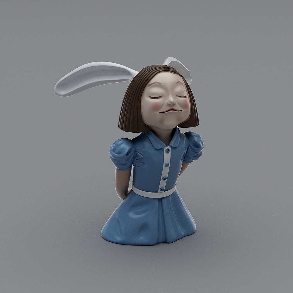 Little Rabbit Dream 3D model