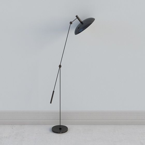 Minimalist Floor Lamp 3D model
