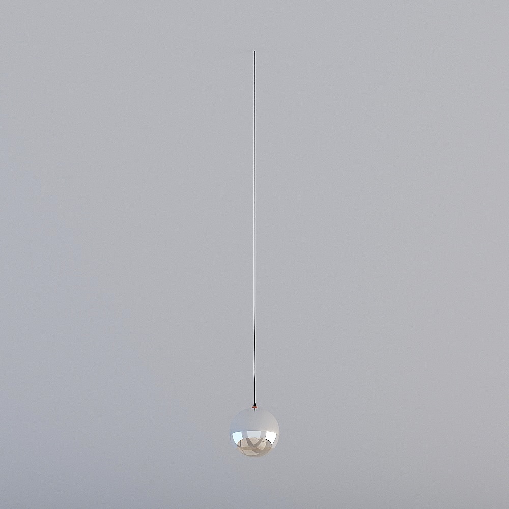 Modern Minimalist Pendant Light 3D model