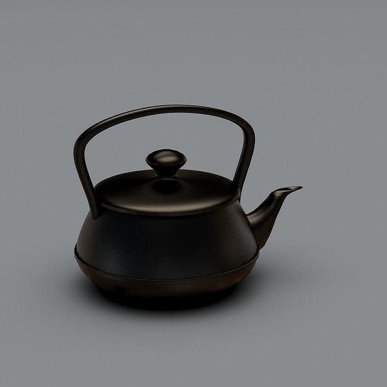 Minimalist Tea Pot 3D model
