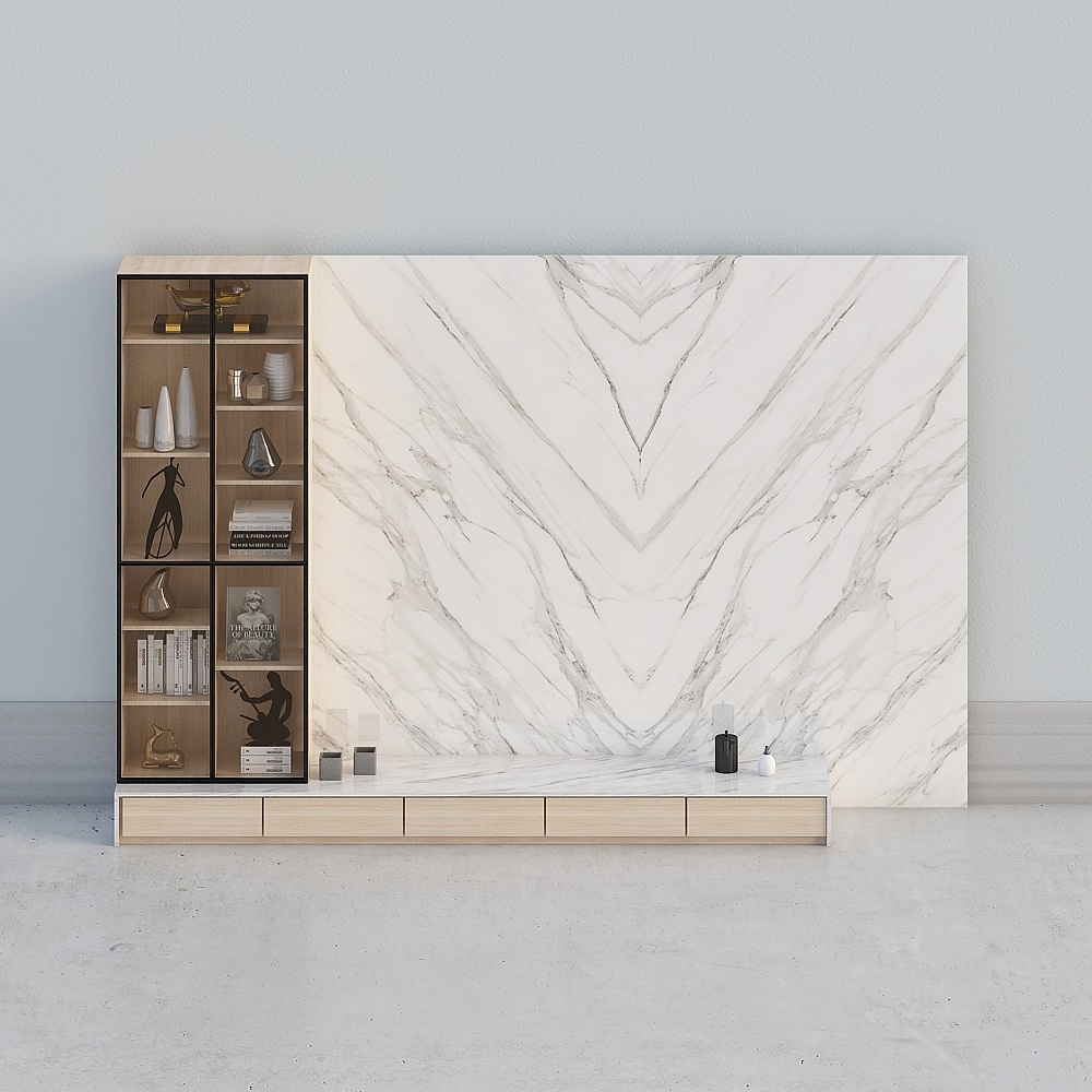 Modern background wall