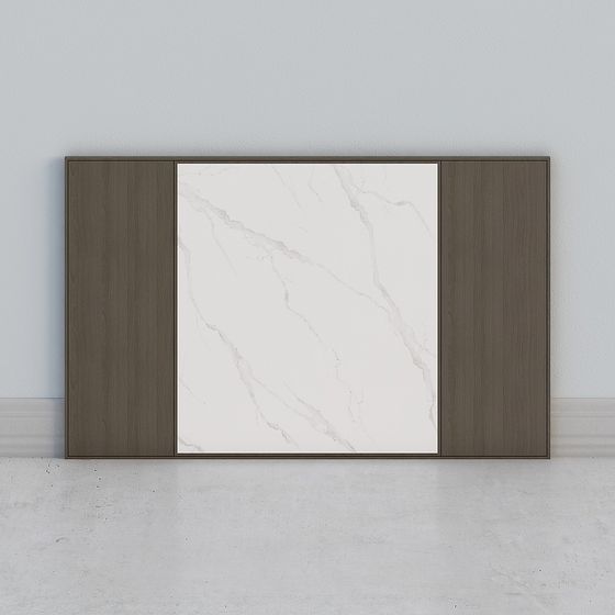 Elegant Sliding Door Showcase 3D model