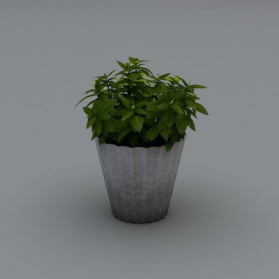 Urban Greenery 3D model