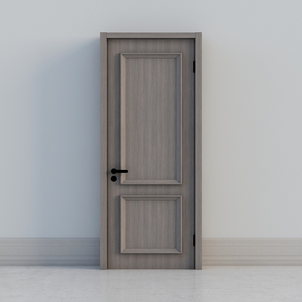 Porte en bois TATA simple porte de chambre porte intérieure porte de cuisine porte de peinture