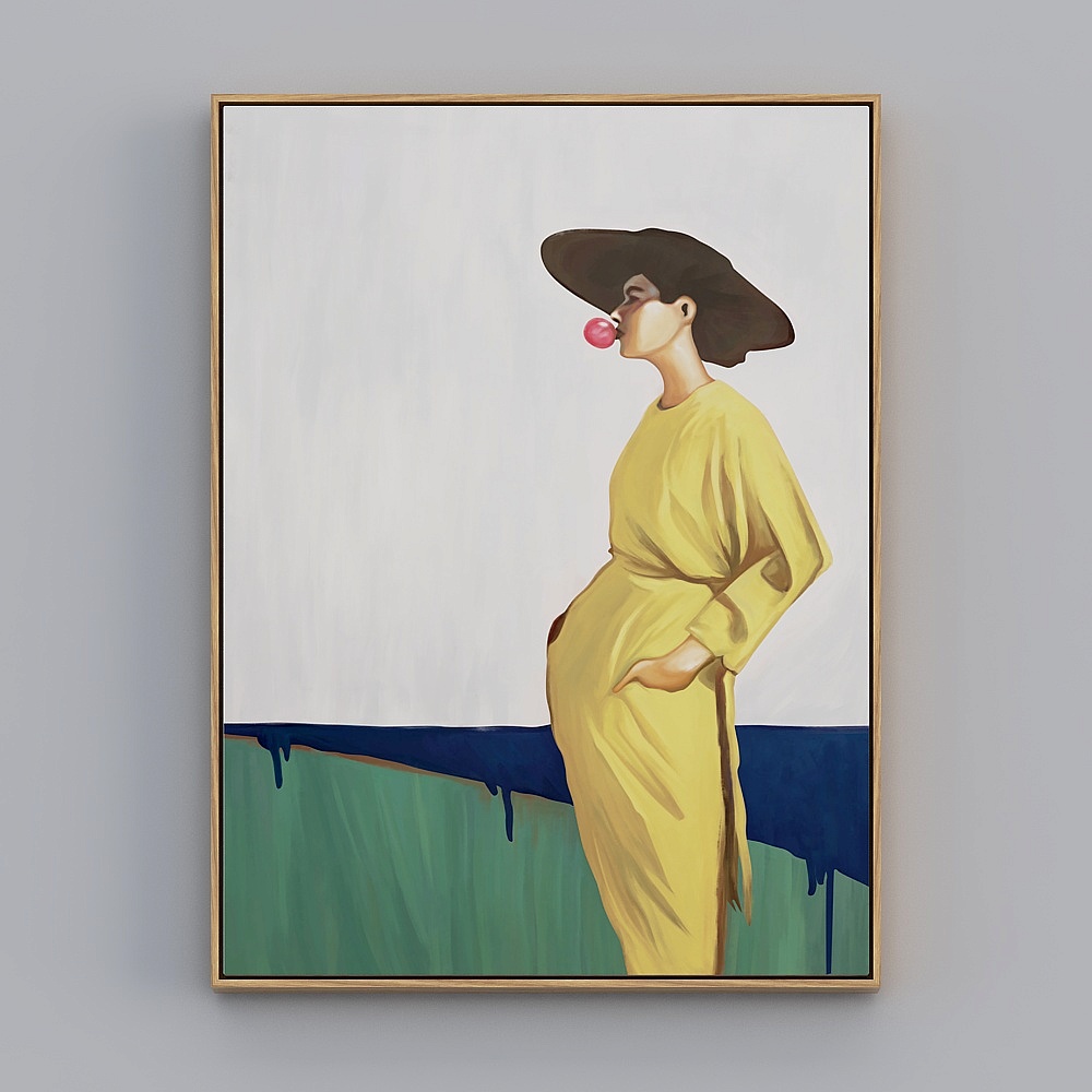 Courtesy full house with painting - modern living room decorative painting - living room entrance single - the generation of Fenghua G-Y