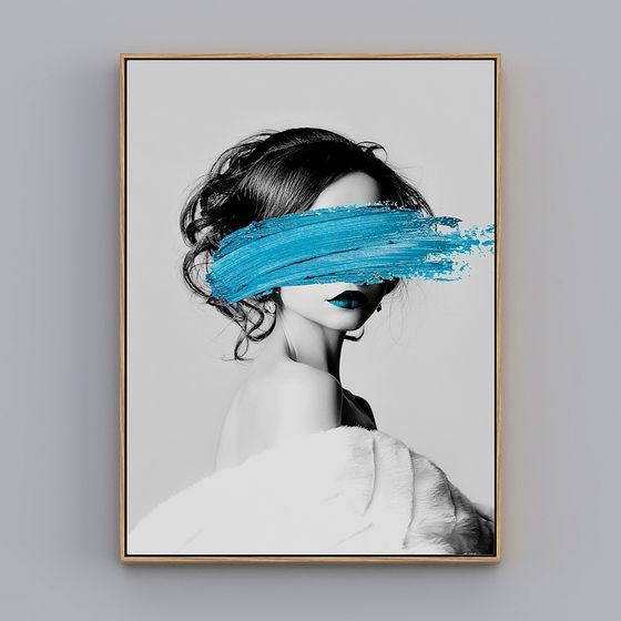 Cung đình đầy đủ tranh vẽ - tranh trang trí phòng khách hiện đại - lối vào phòng khách đơn - thế hệ Fenghua KY