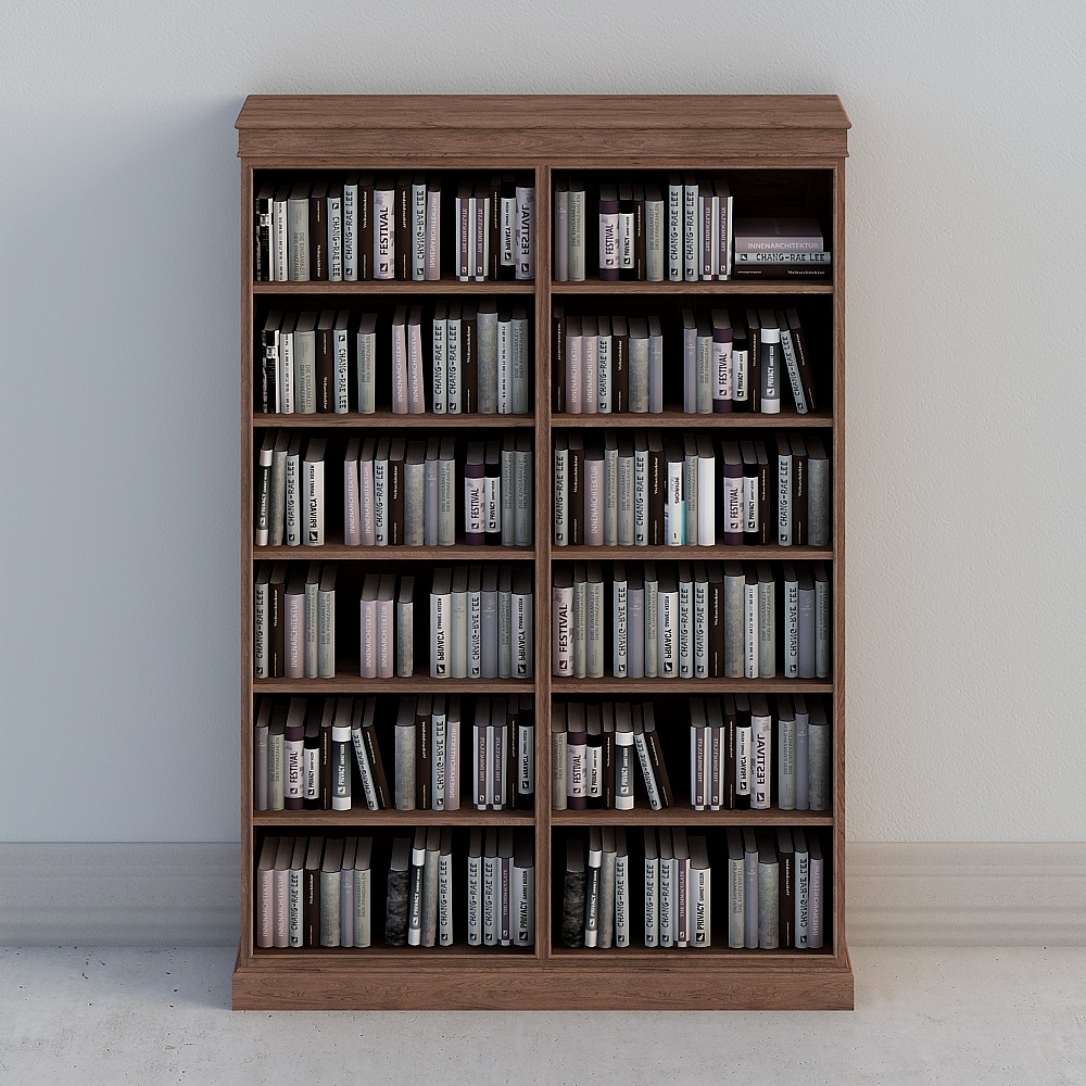 黑胡桃 SG-10 簡美開放式書櫃