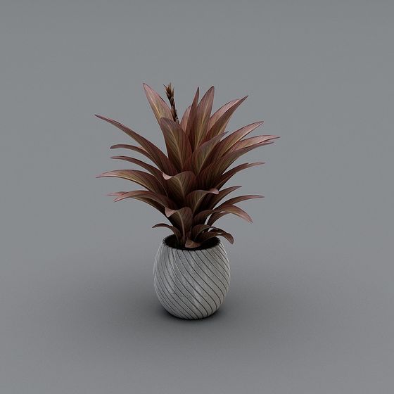 Urban Greenery 3D Model