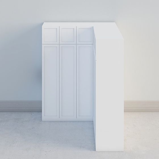 Urban Storage Cabinet 3D model