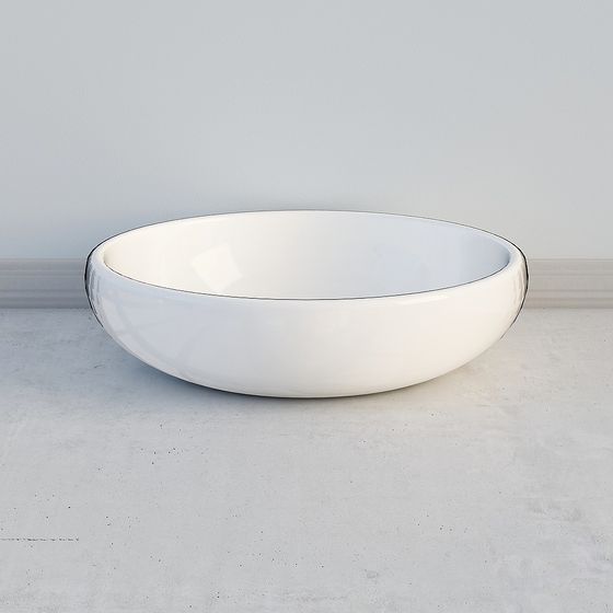Elegant Modern Bowl 3D model