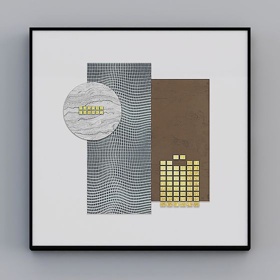 Future Grid 3D model for Creative Projects