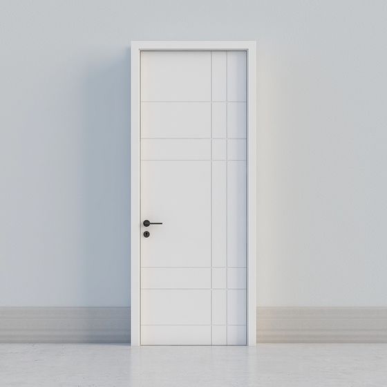 Minimalist Door 3D model