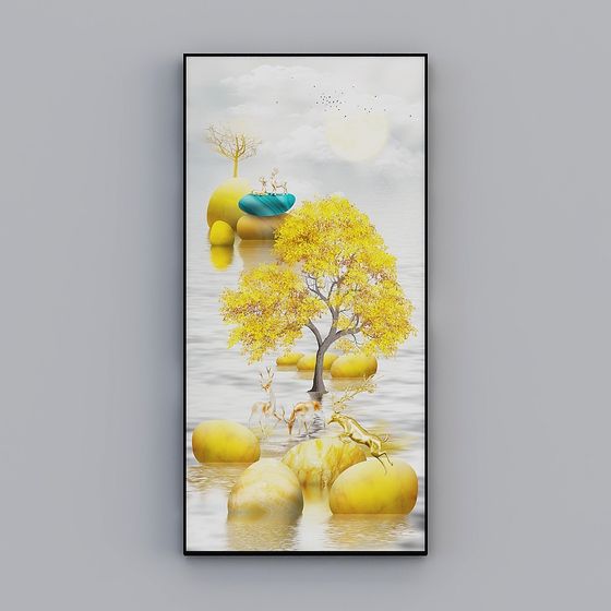 Golden Dream 3D model