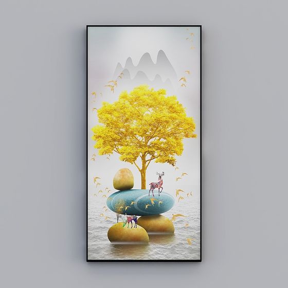 Balance Tree 3D model - A Symbol of Harmony