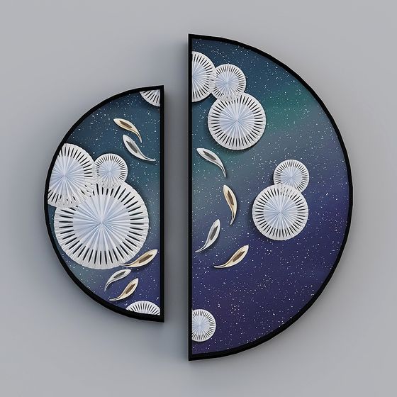 Dreamy Starry Sky 3D model