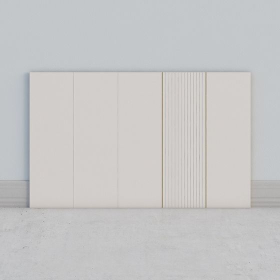 Striped Screen 3D model