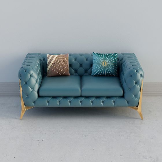 Sofá de arrastre (2 piezas)