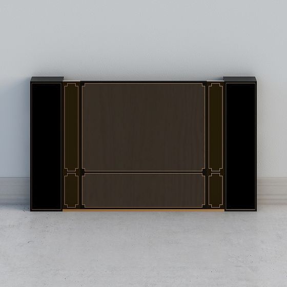 Art Deco Console 3D model