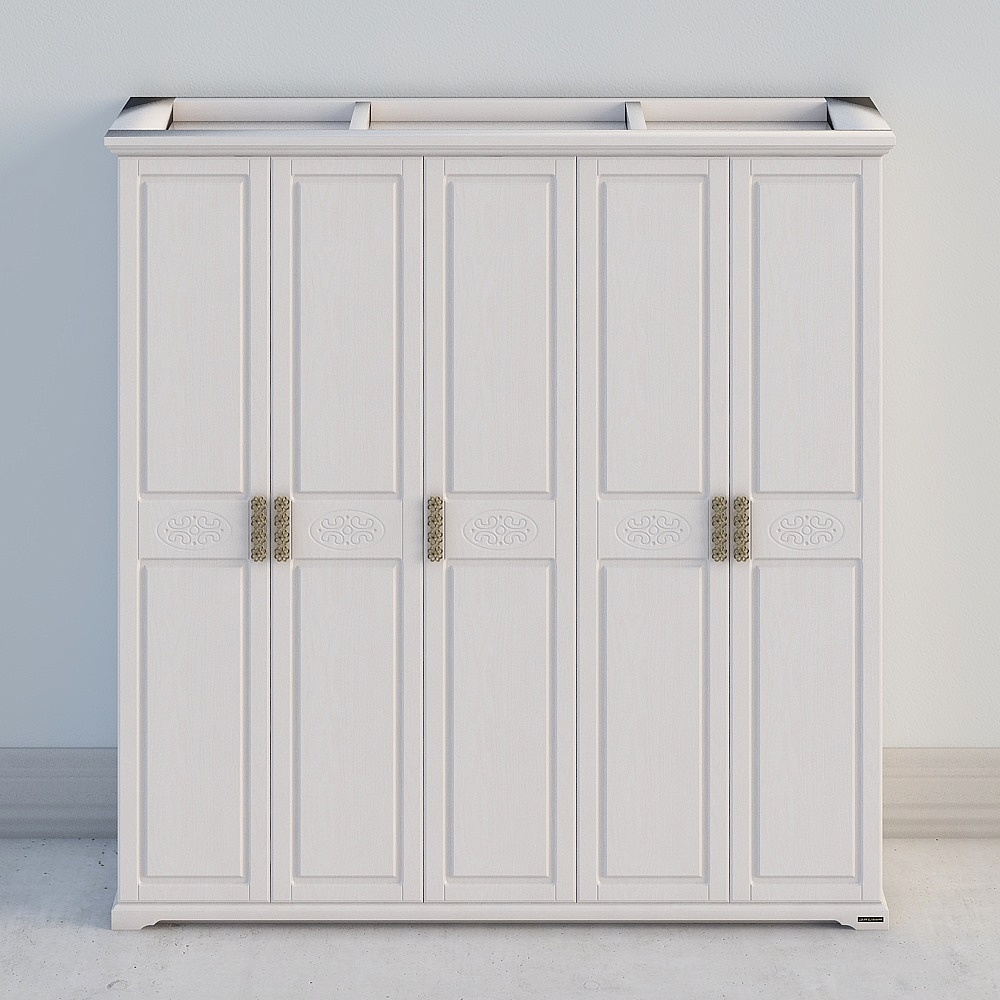 ZX00176 five-door wardrobe