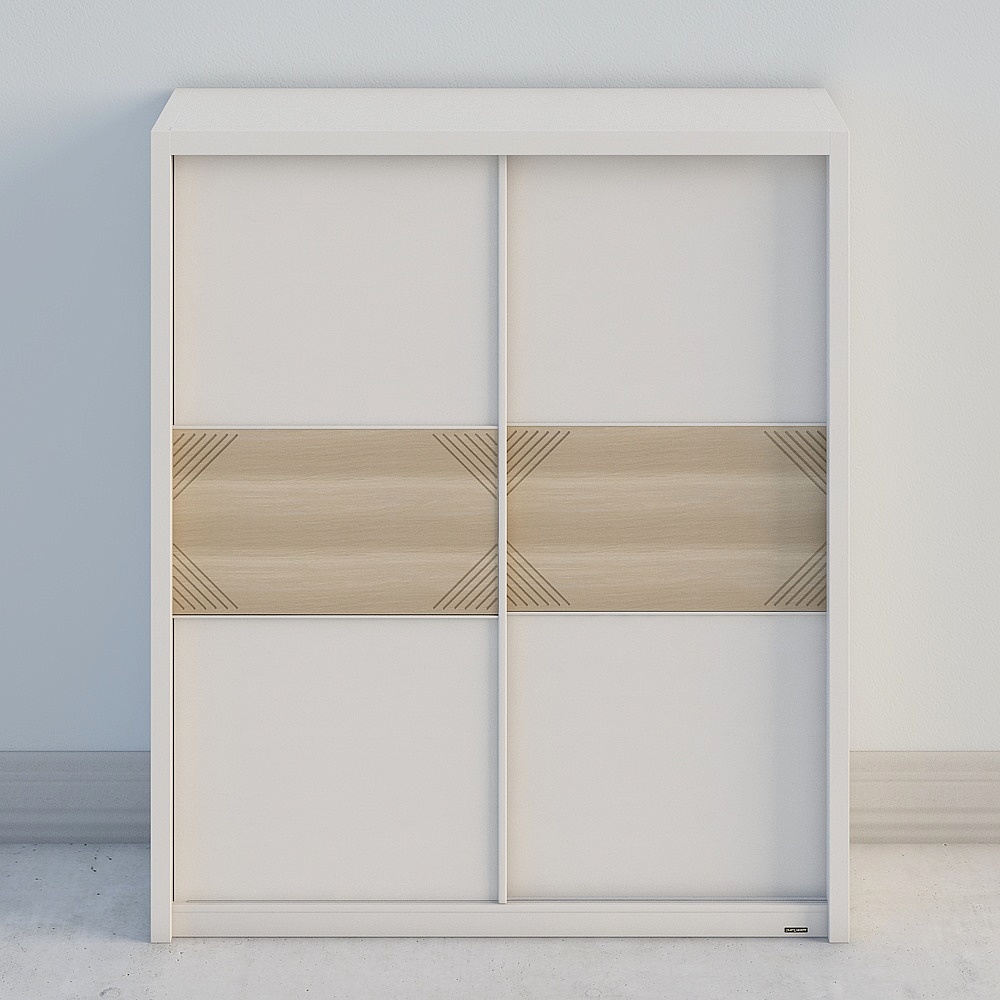 ZX00109 プッシュ・プル 2ドアワードローブ