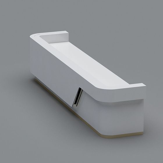 Minimalist Bookshelf 3D model