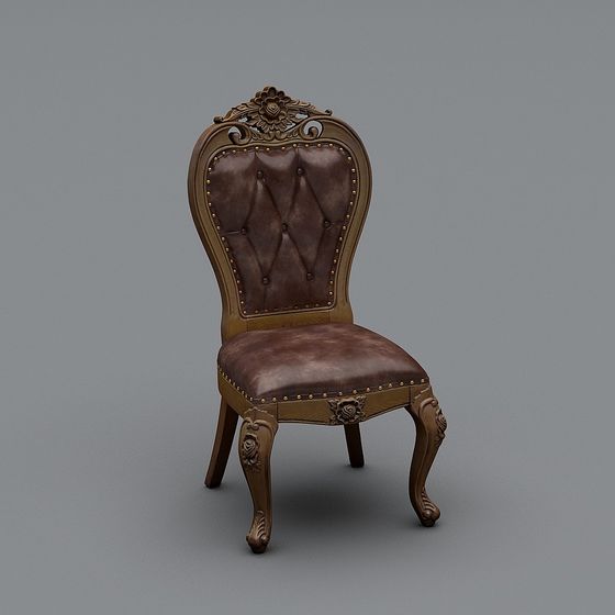 Luxurious Vintage Modern Chair 3D model